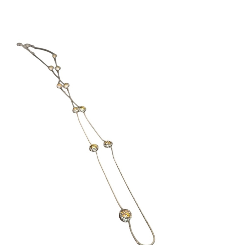 Brighton Two Tone Necklace 40 inches long - Picture 3 of 5